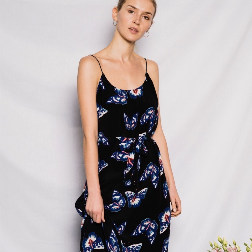 NEW • Tucker • The Cami Maxi Dress Jardin XS